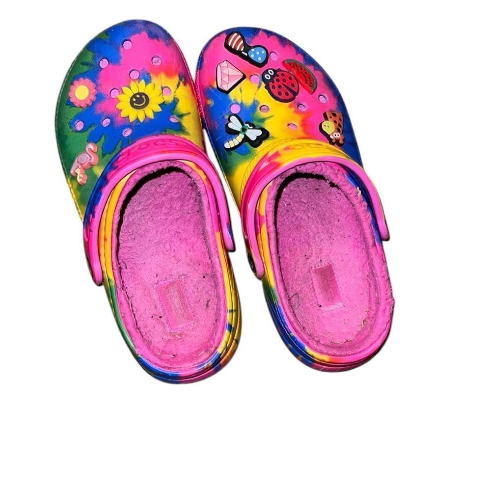 Crocs Colorful Clogs Size 8